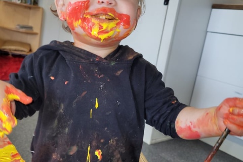 Messy Play and Art